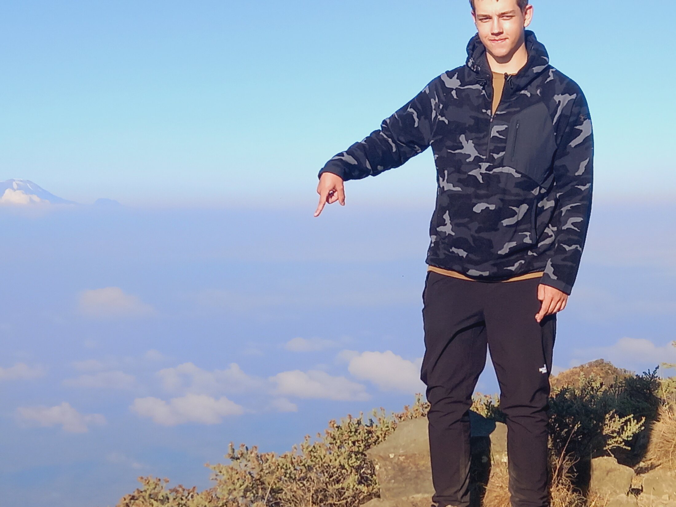 mount meru trekking from europe